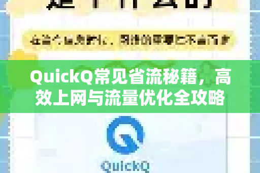 QuickQ常见省流秘籍，高效上网与流量优化全攻略-第1张图片-QuickQ官方客户端下载-多设备同时在线