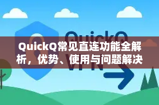 QuickQ常见直连功能全解析，优势、使用与问题解决指南-第1张图片-QuickQ官方客户端下载-多设备同时在线
